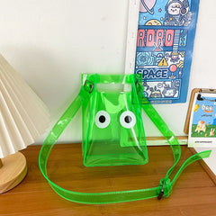 Summer PVC Handbags Small Waterproof Female Crossbody Bag