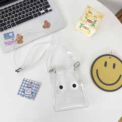 Summer PVC Handbags Small Waterproof Female Crossbody Bag