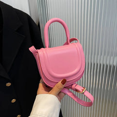 Summer Shoulder Crossbody Bag for Women PU Leather Small Flap Handbag
