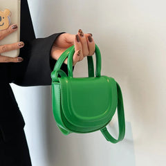 Summer Shoulder Crossbody Bag for Women PU Leather Small Flap Handbag