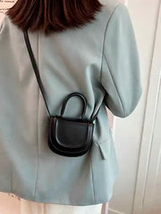 Summer Shoulder Crossbody Bag for Women PU Leather Small Flap Handbag