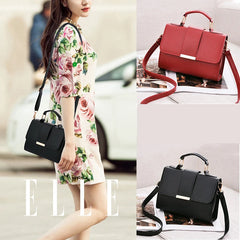 Summer Women Leather Shoulder Bag Small Flap