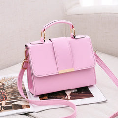 Summer Women Leather Shoulder Bag Small Flap
