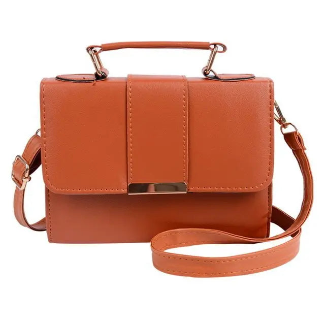 Summer Women Leather Shoulder Bag Small Flap