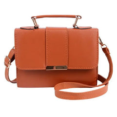 Summer Women Leather Shoulder Bag Small Flap