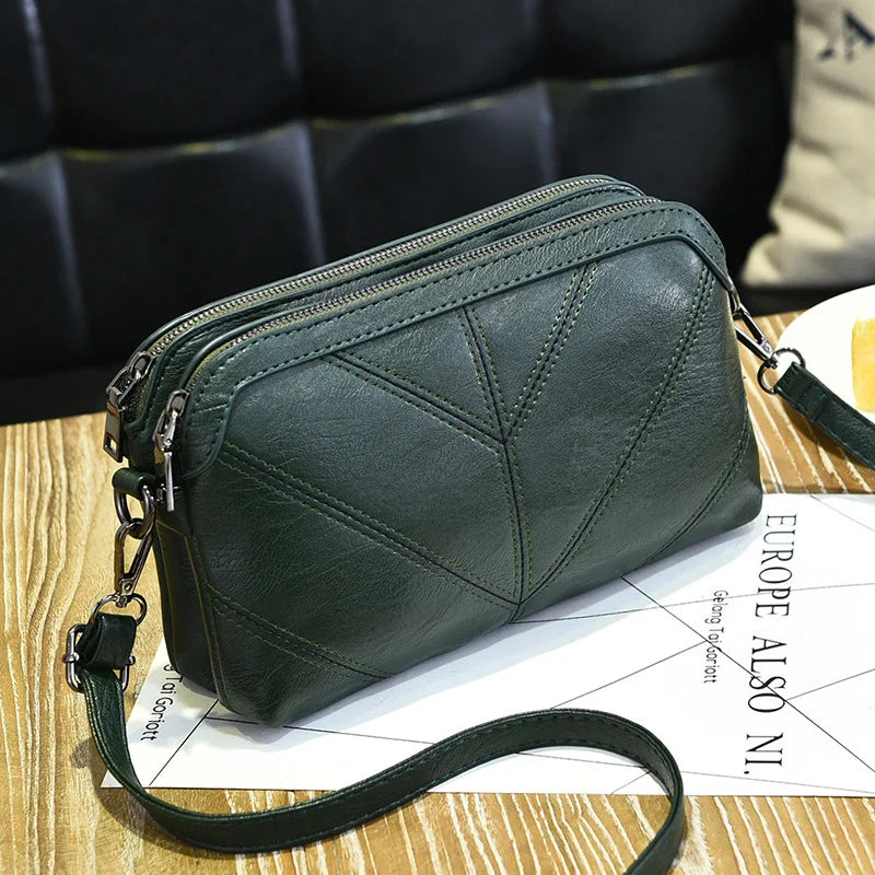 Summer Women Bag Leather Handbags Small Flap Crossbody Bags