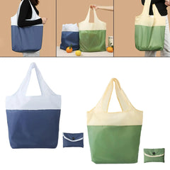 Summer Foldable Shopping Bag Handbag Tote Big Capacity Bucket Bag Shoulder Bag