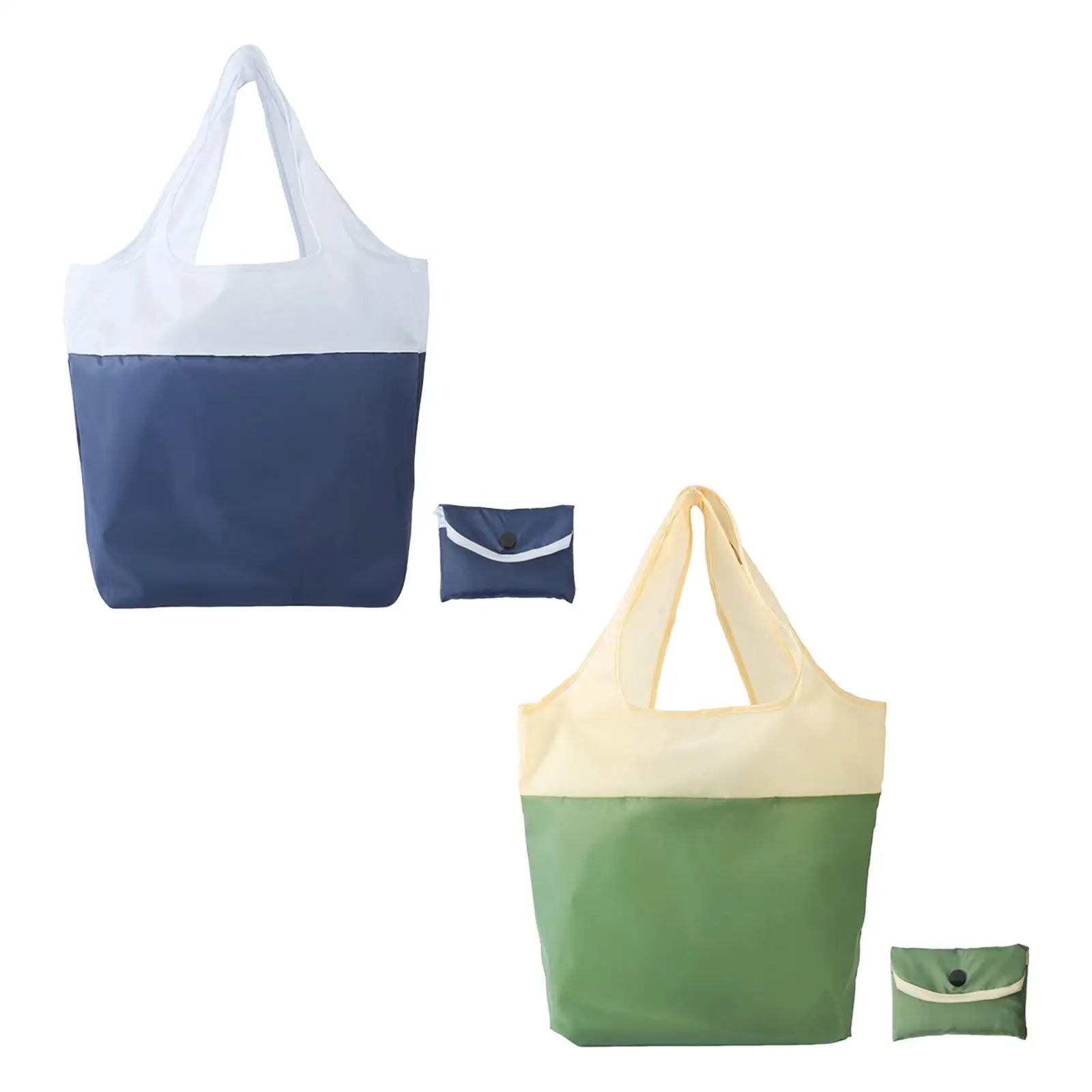 Summer Foldable Shopping Bag Handbag Tote Big Capacity Bucket Bag Shoulder Bag