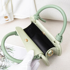 Summer Green Bag Women Mini Flap Handbags Shoulder Small Phone Makeup Purse