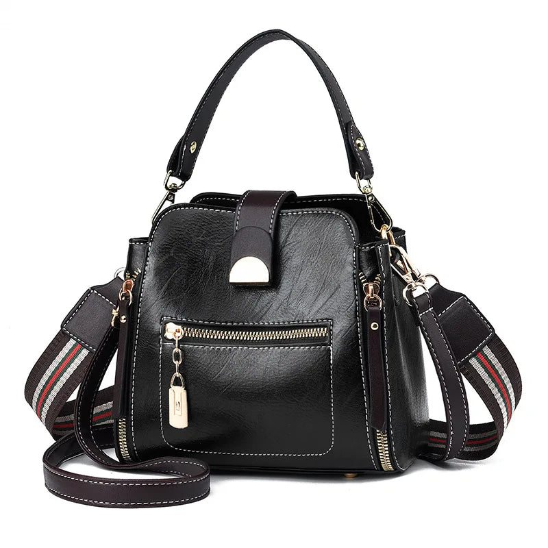 Summer High-quality Casual Messenger Women's Bucket Bag