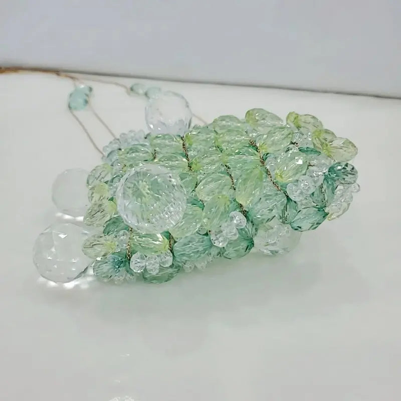 Summer Ladies Bead Bags Mini Shoulder Bag Crystal Girl Woven Messenger Bag