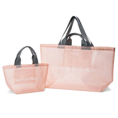 Summer Large Capacity Beach Totes Women Solid Mesh Bag Durable Holiday Beach Bag
