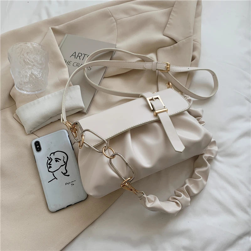 Summer Women Shoulder Bags PU Leather Ladies Crossbody Bags Female Handbags