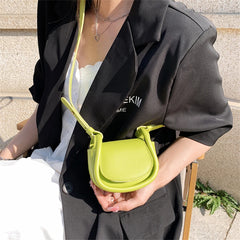 Mini Lady Flap Bag Candy Lipstick Box PU Leather Shoulder Crossbody Bags