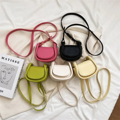 Mini Lady Flap Bag Candy Lipstick Box PU Leather Shoulder Crossbody Bags