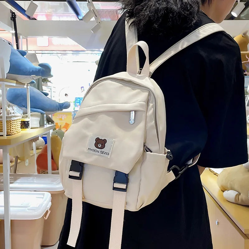 Small Nylon Backpack for Teenage Girl