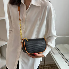Knitting Top Handle Crossbody Shoulder Bag for Women