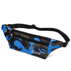 Dark Grain Bum Bag Canvas Unisex Fanny Pack Waist Hip Belt Bag