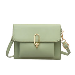 Summer Diagonal Women's Handbag Shoulder Bag Lock Small Square Crossbody Bag