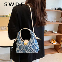 Summer Shoulder Bag High Women Hand Bag Underarm PU Leather Handbags