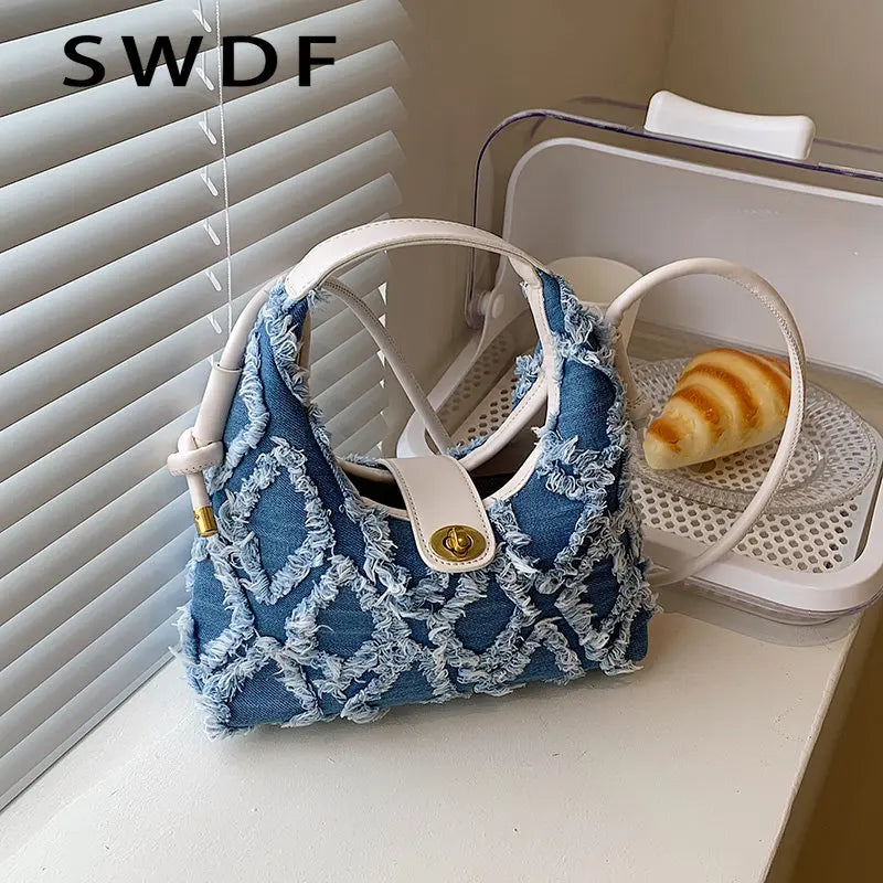 Summer Shoulder Bag High Women Hand Bag Underarm PU Leather Handbags