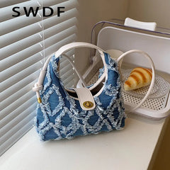 Summer Shoulder Bag High Women Hand Bag Underarm PU Leather Handbags