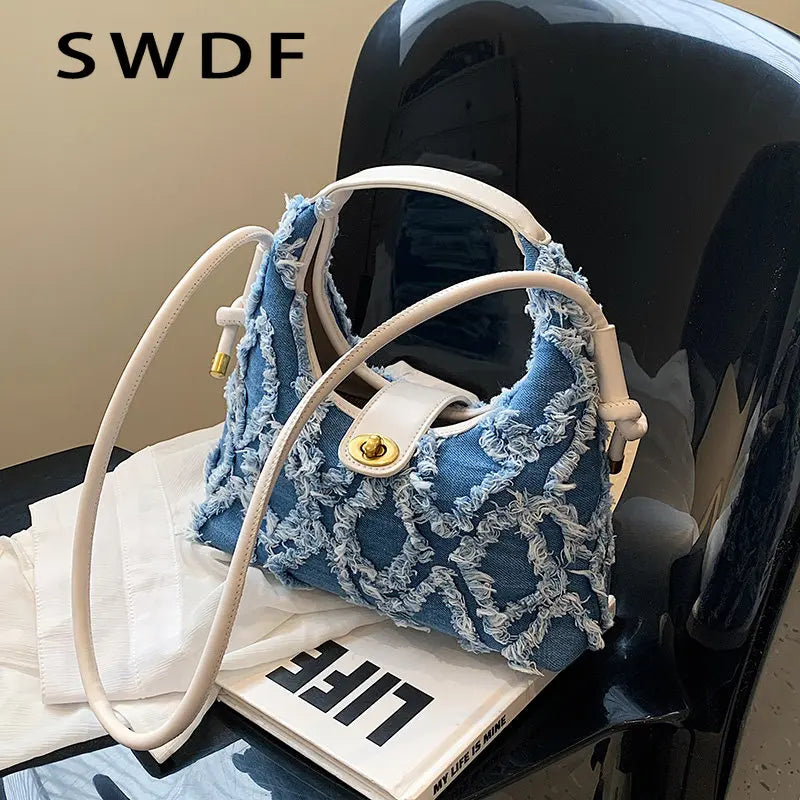 Summer Shoulder Bag High Women Hand Bag Underarm PU Leather Handbags