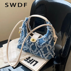 Summer Shoulder Bag High Women Hand Bag Underarm PU Leather Handbags