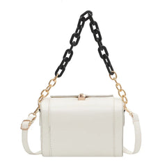 Summer Retro Diagonal Women's Handbag Shoulder Bag Lock Vintage