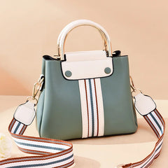 Summer Handbag Women Shoulder Messenger Bucket Bag