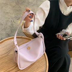 Summer Soft PU Leather Shoulder Bag Women Chains Cross Body Bucket Bag