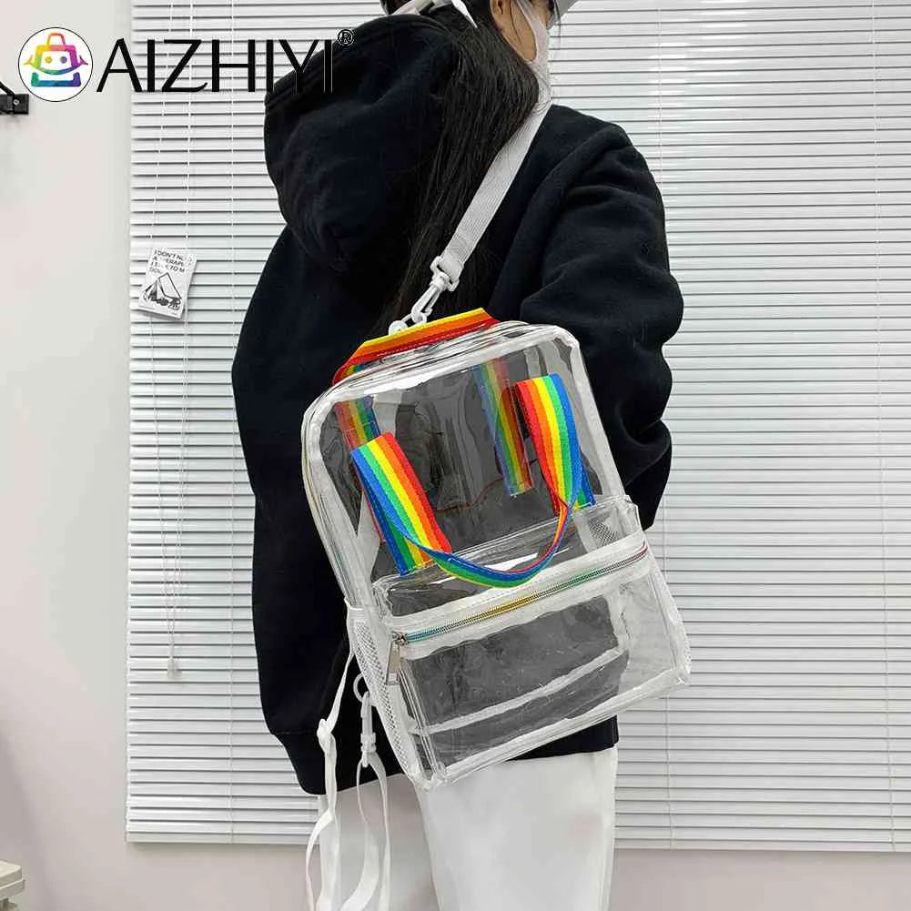 Summer PVC Clear Yoga Gym Bag Transparent Waterproof Outdoor Sports Fitness Hand