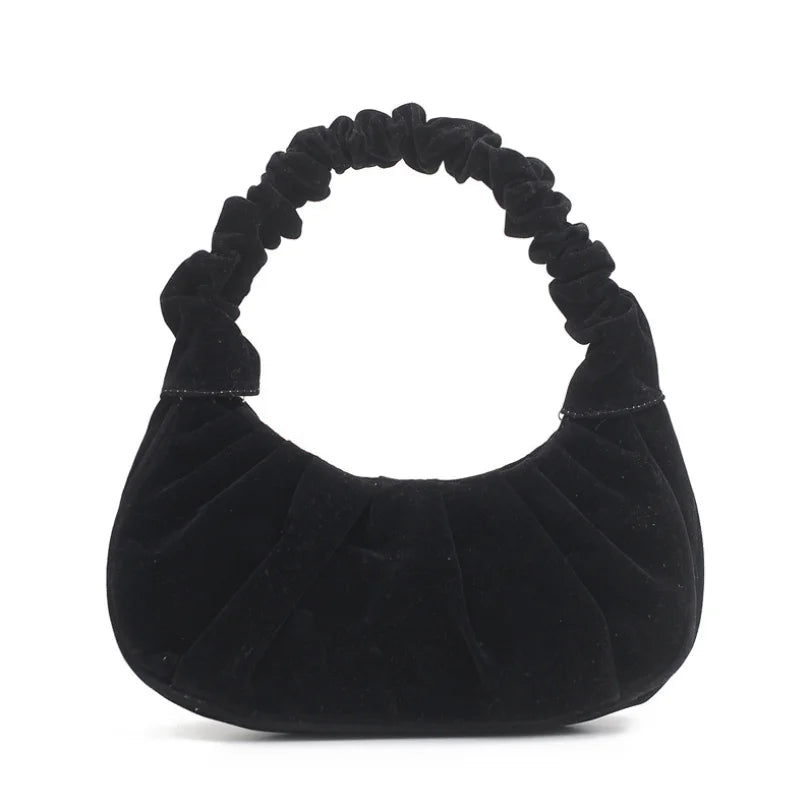 Women's Summer Pleated Cloud Bag Shoulder Handbag