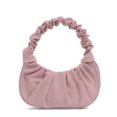 Women's Summer Pleated Cloud Bag Shoulder Handbag