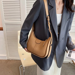 Summer Retro Crossbody Bags For Women Small PU Leather Handbag
