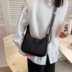 Summer Retro Crossbody Bags For Women Small PU Leather Handbag