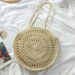 Straw Shoulder Bags for Women Beach CrossBody Bag