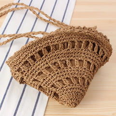 Straw Shoulder Bags for Women Beach CrossBody Bag
