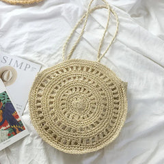 Straw Shoulder Bags for Women Beach CrossBody Bag