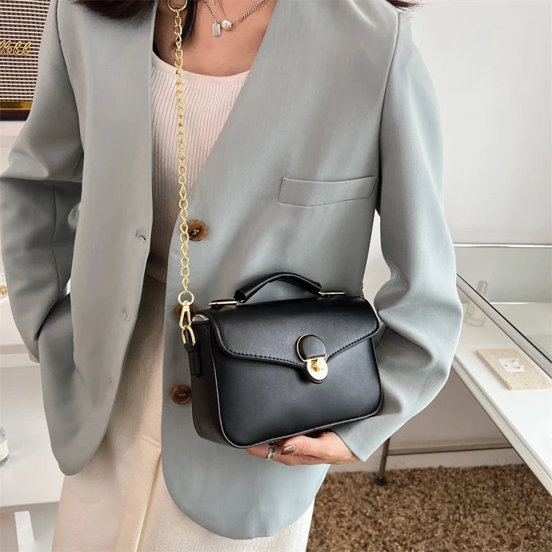 Summer Small PU Leather Crossbody Sling Bag Women Handbag Tote Shoulder Bags