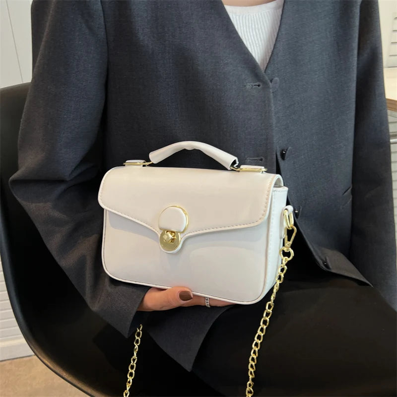Summer Small PU Leather Crossbody Sling Bag Women Handbag Tote Shoulder Bags
