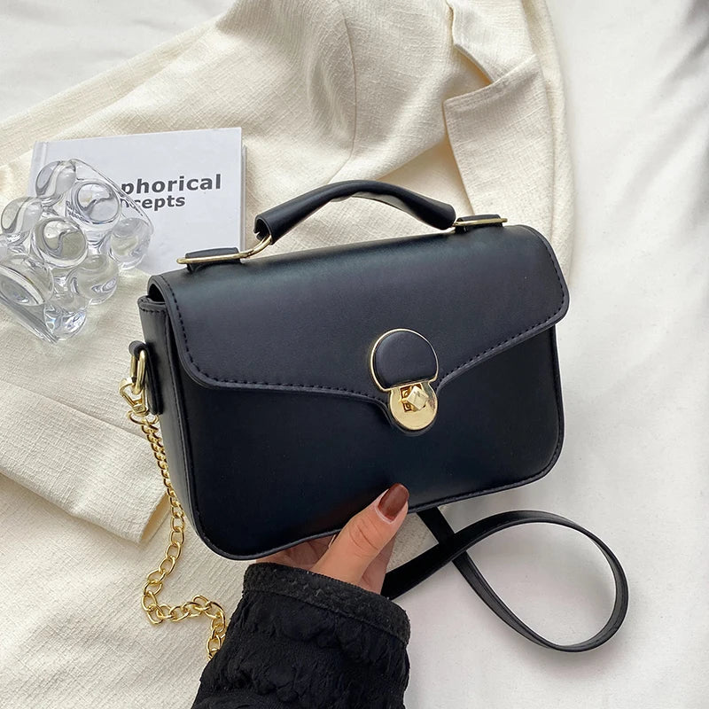 Summer Small PU Leather Crossbody Sling Bag Women Handbag Tote Shoulder Bags