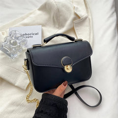 Summer Small PU Leather Crossbody Sling Bag Women Handbag Tote Shoulder Bags
