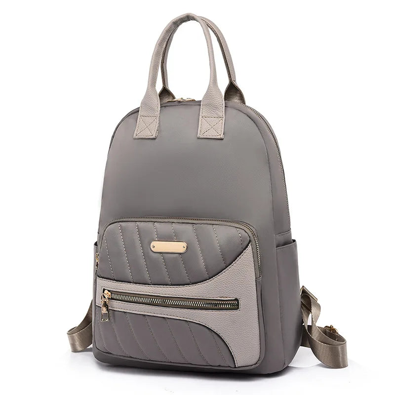 Summer Small Slim Women Bagpack Waterproof Anti Theft Backpack