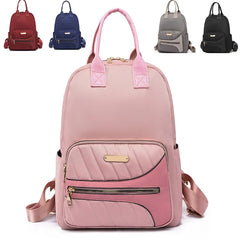 Summer Small Slim Women Bagpack Waterproof Anti Theft Backpack