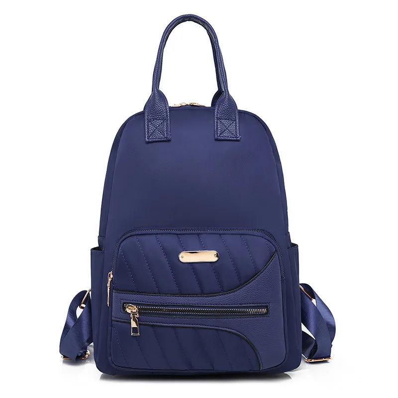 Summer Small Slim Women Bagpack Waterproof Anti Theft Backpack