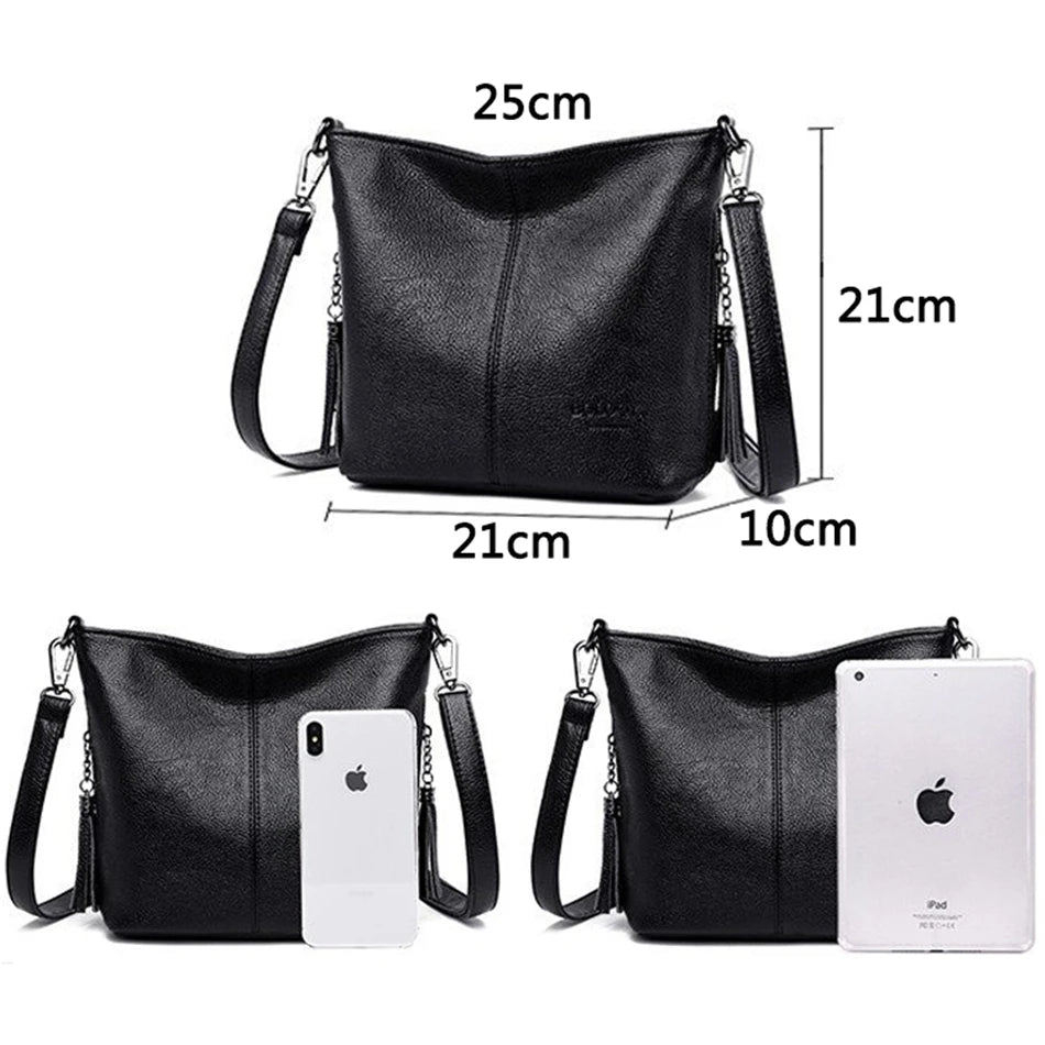 Summer Style Ladies Crossbody Bag Women Leather Shoulder Tote