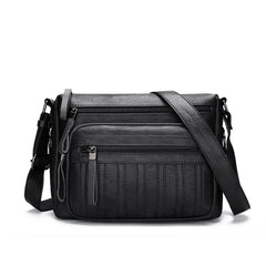 Soft Leather Purses And Handbags Women Shoulder Crossbody Bags High Capacity