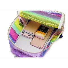 Summer Transparent Bags for Women Backpack Children Shoulder Bags
