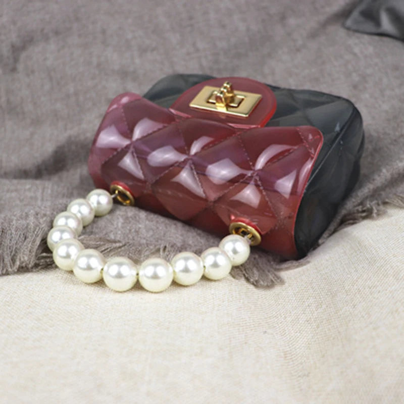 Summer Transparent Jelly Bag Crossbody Bags For Women
